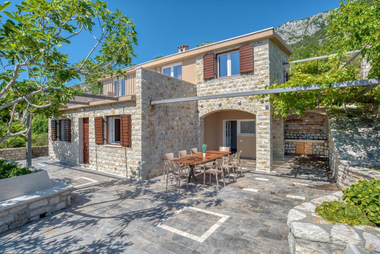 Old Stone Villa Vrba Ilha Sveti Stefan Exterior foto